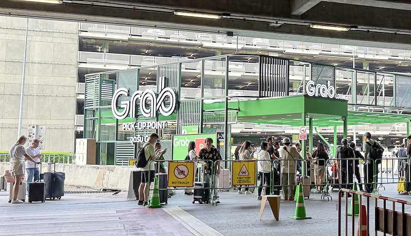 Grab at airport